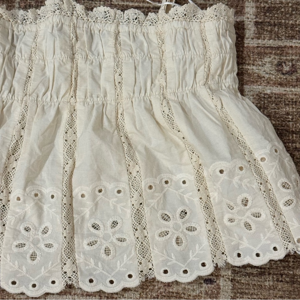 ALTAR’ STATE |  Embroidered Lace
Crop Top Size M - Picture 5 of 12